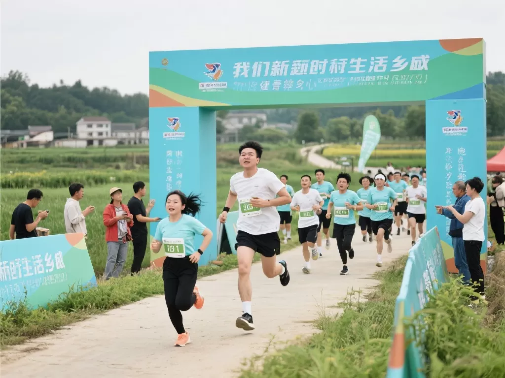 “上饶婺源站：全国和美乡村健康跑活动盛大开启”